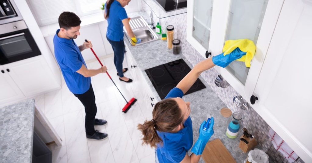 cleaning checklist for tenants in Warwick